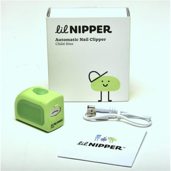 Electric Automatic Nail Clipper with Light - USB Rechargeabl